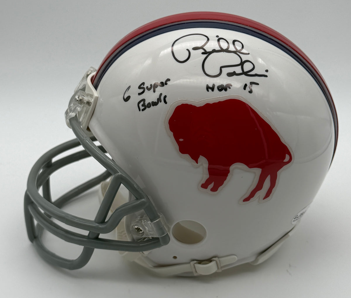 Bill Polian HOF Signed/Autographed Mini Helmet Buffalo Bills JSA 214926