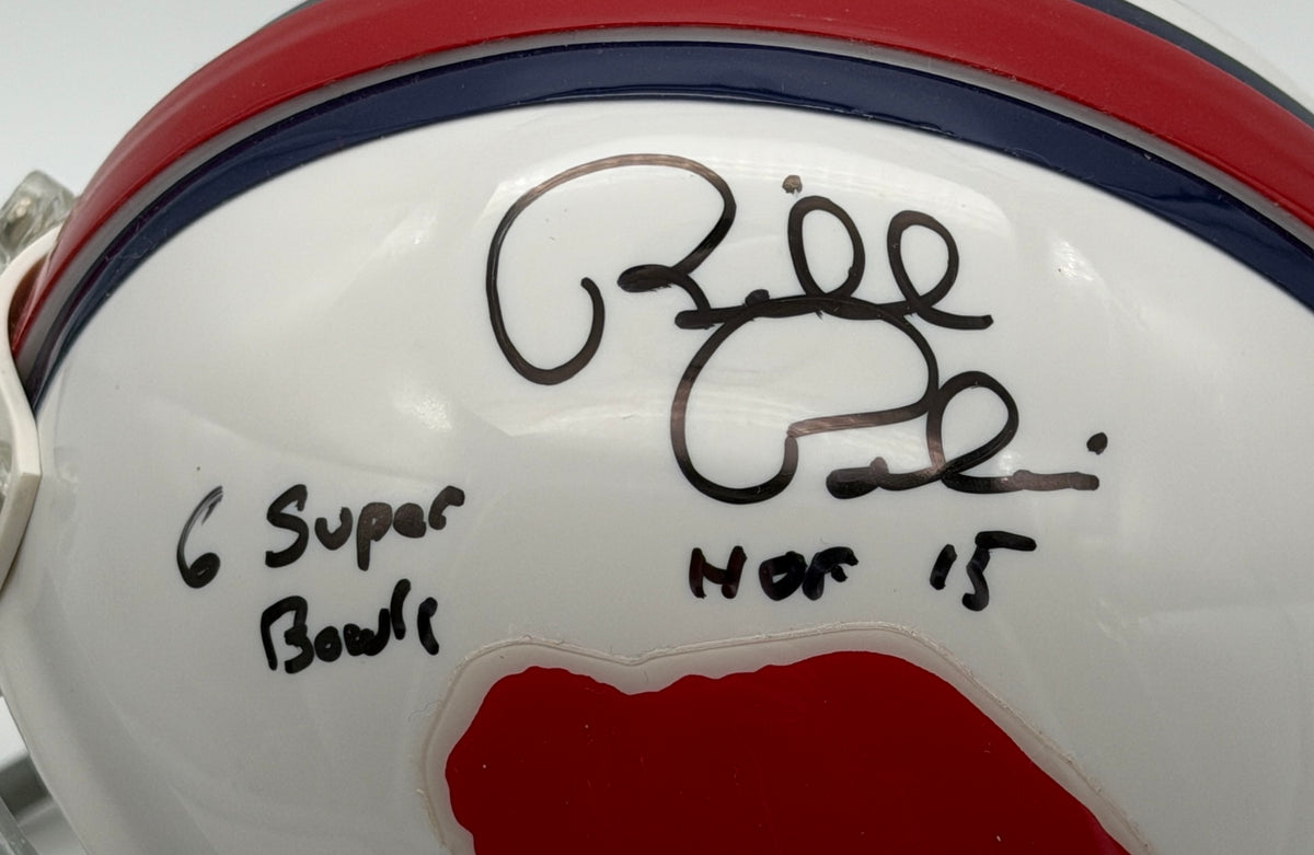 Bill Polian HOF Signed/Autographed Mini Helmet Buffalo Bills JSA 214926