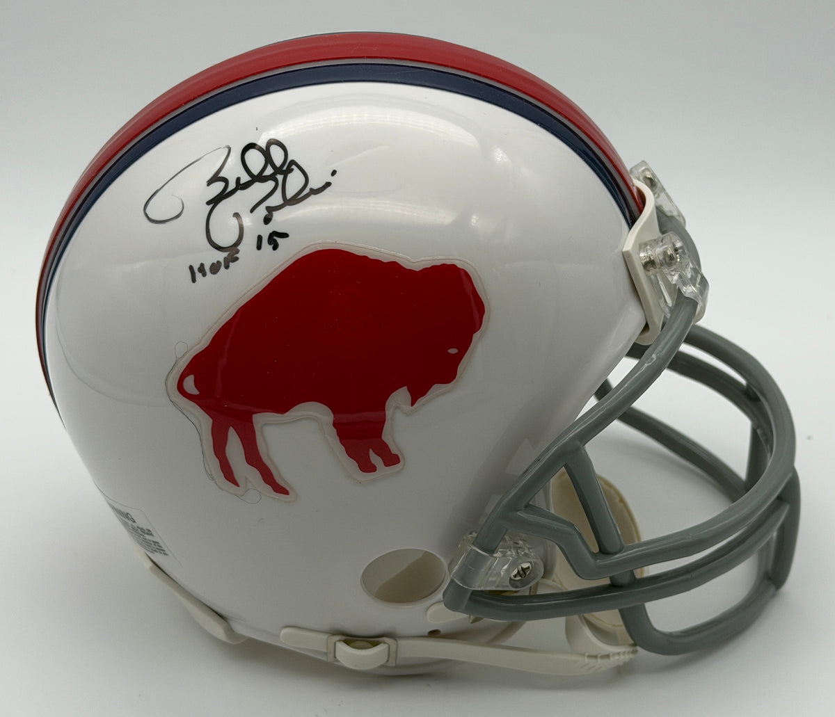 Bill Polian HOF Signed/Autographed Mini Helmet Buffalo Bills JSA 214926