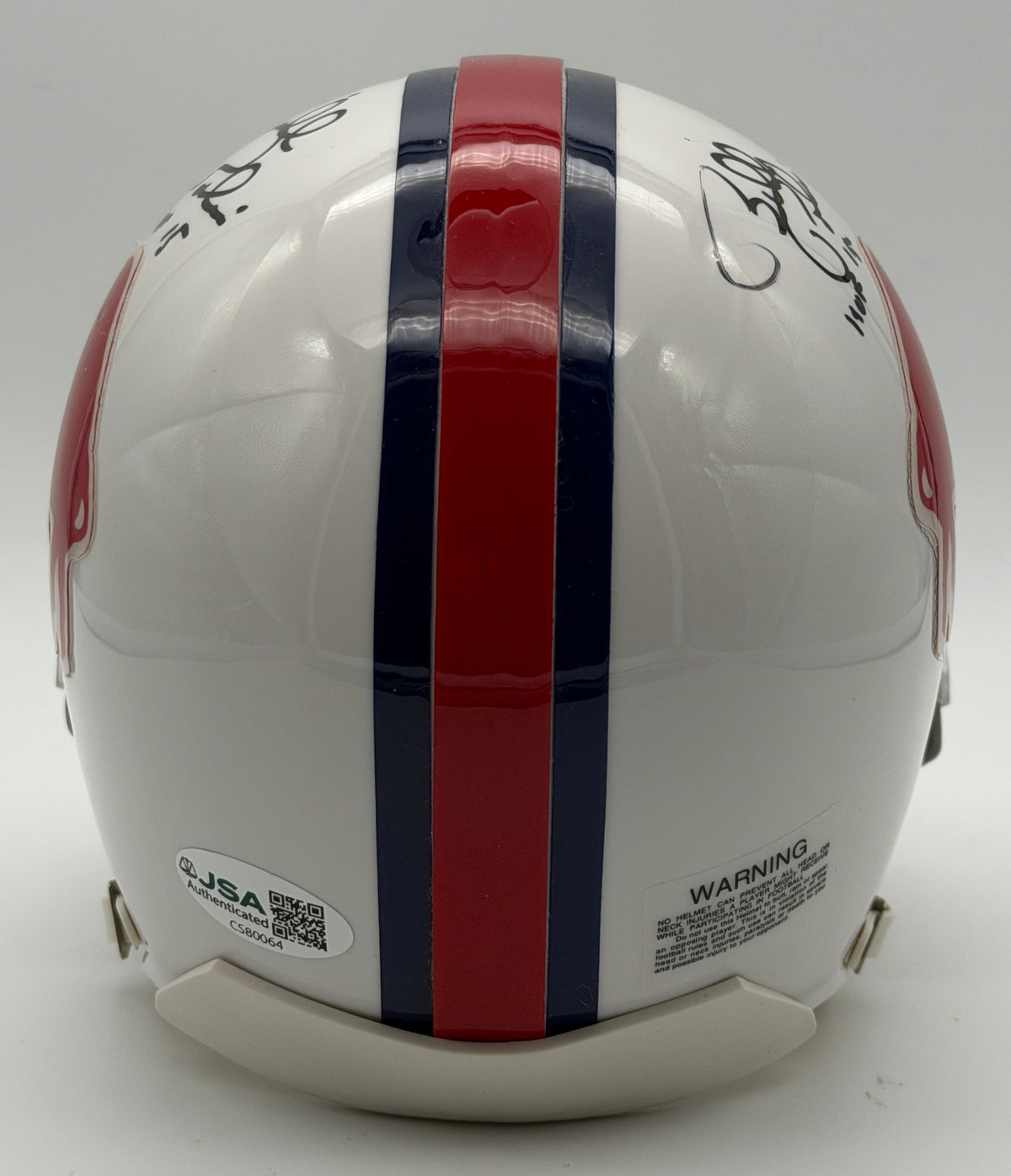 Bill Polian HOF Signed/Autographed Mini Helmet Buffalo Bills JSA 214926