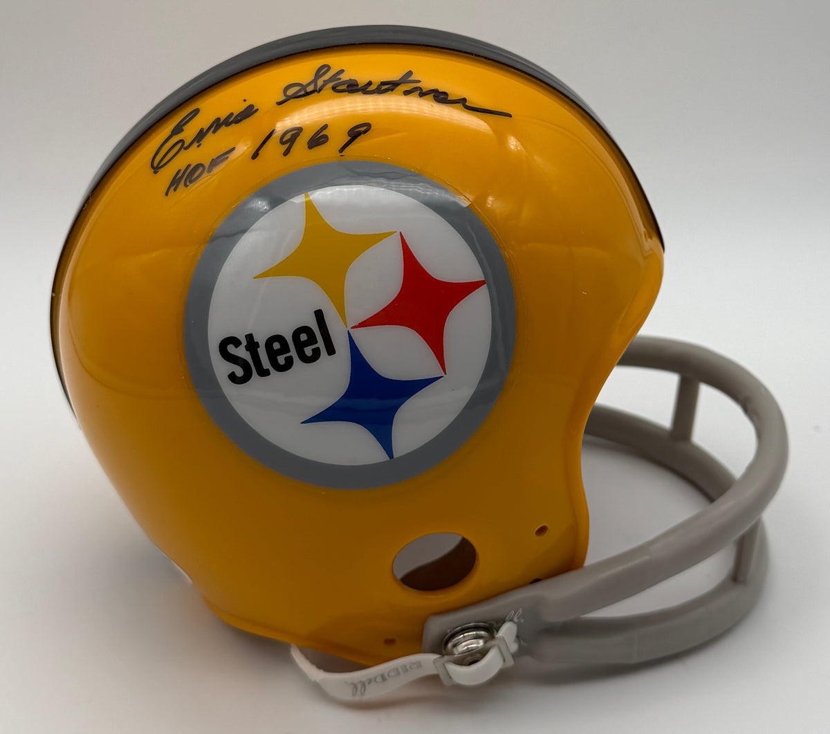 Ernie Stautner HOF Signed/Autographed Mini Helmet Pittsburgh Steelers JSA 214927