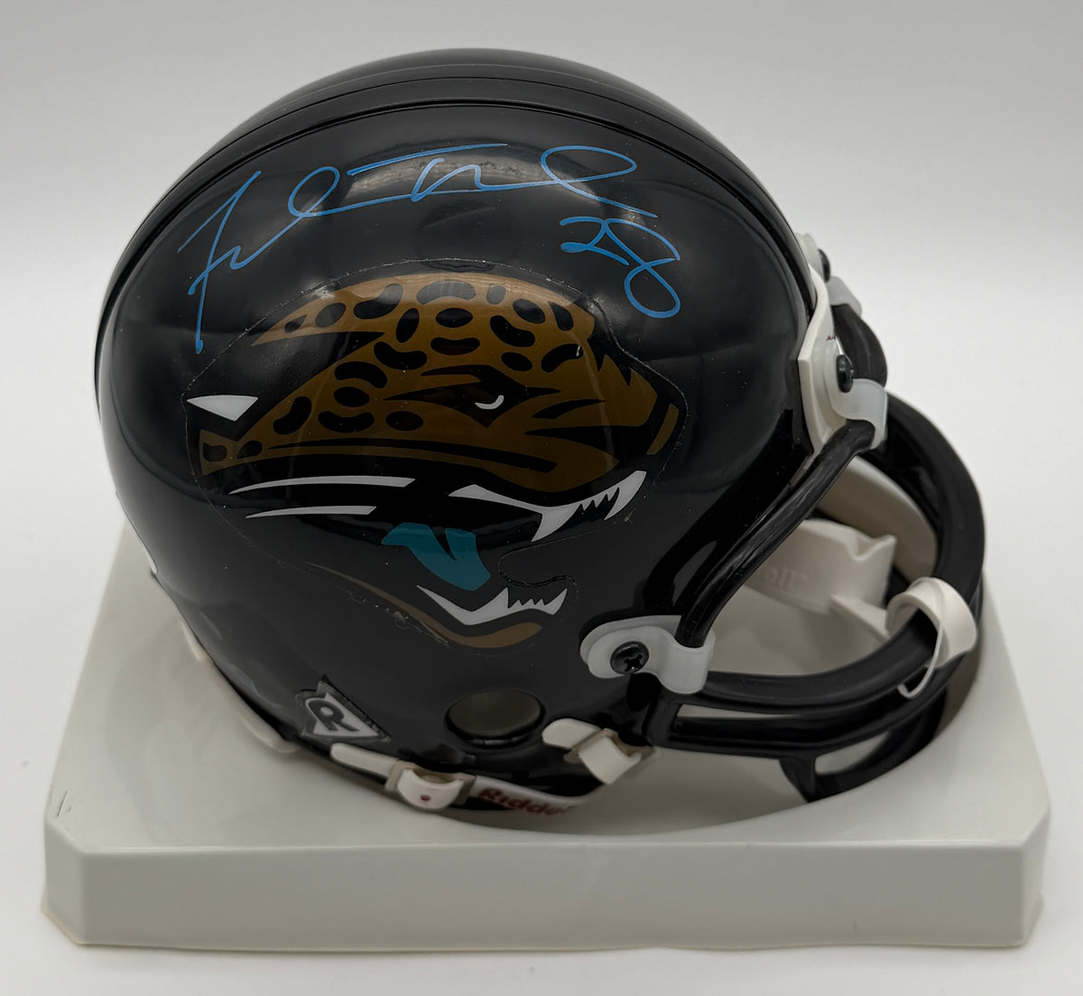 Fred Taylor Signed/Autographed Mini Helmet Jacksonville Jaguars JSA 214932