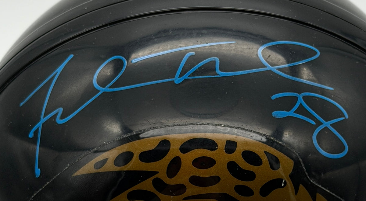 Fred Taylor Signed/Autographed Mini Helmet Jacksonville Jaguars JSA 214932
