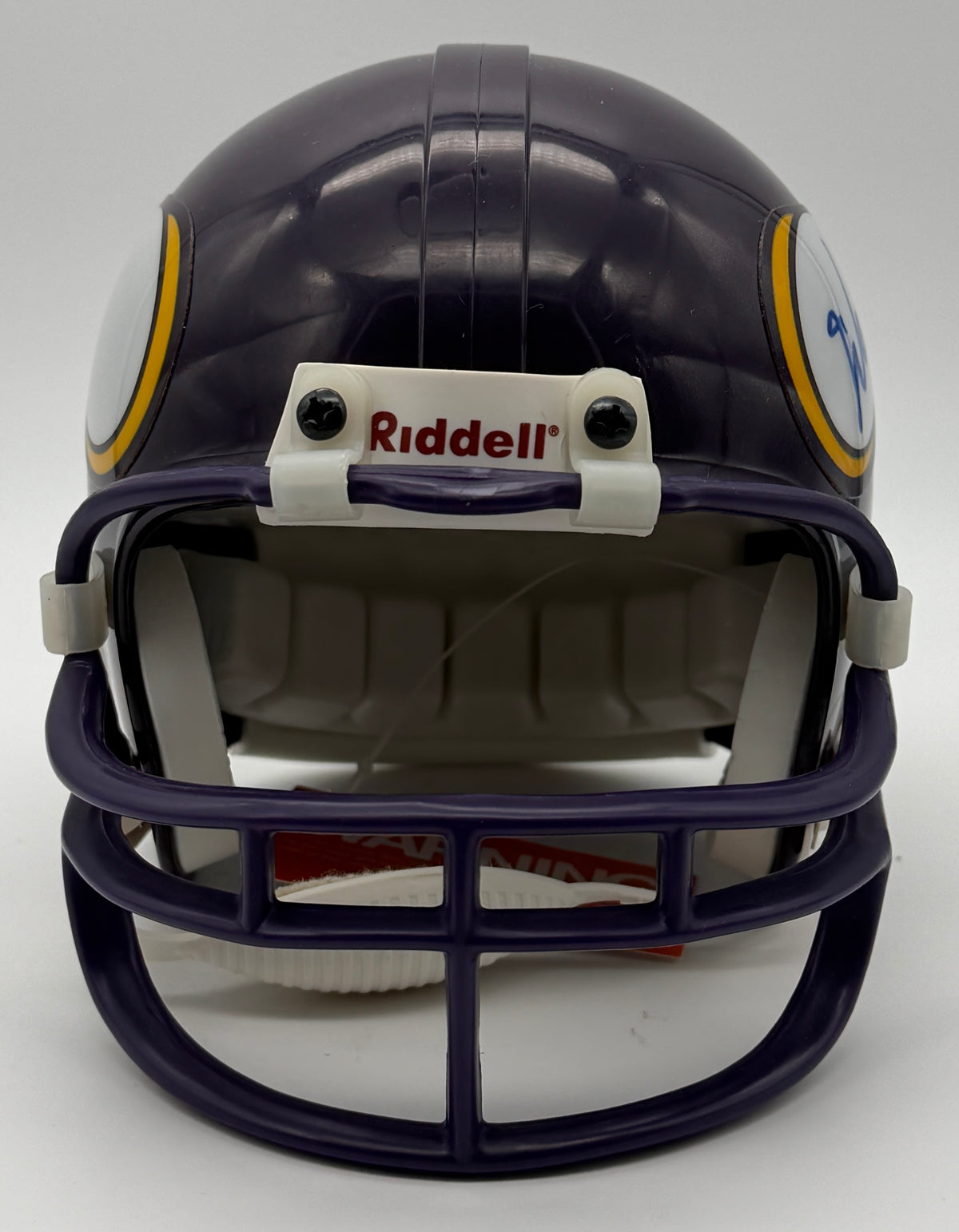 Warren Moon Signed/Autographed Mini Helmet Minnesota Vikings JSA 214934