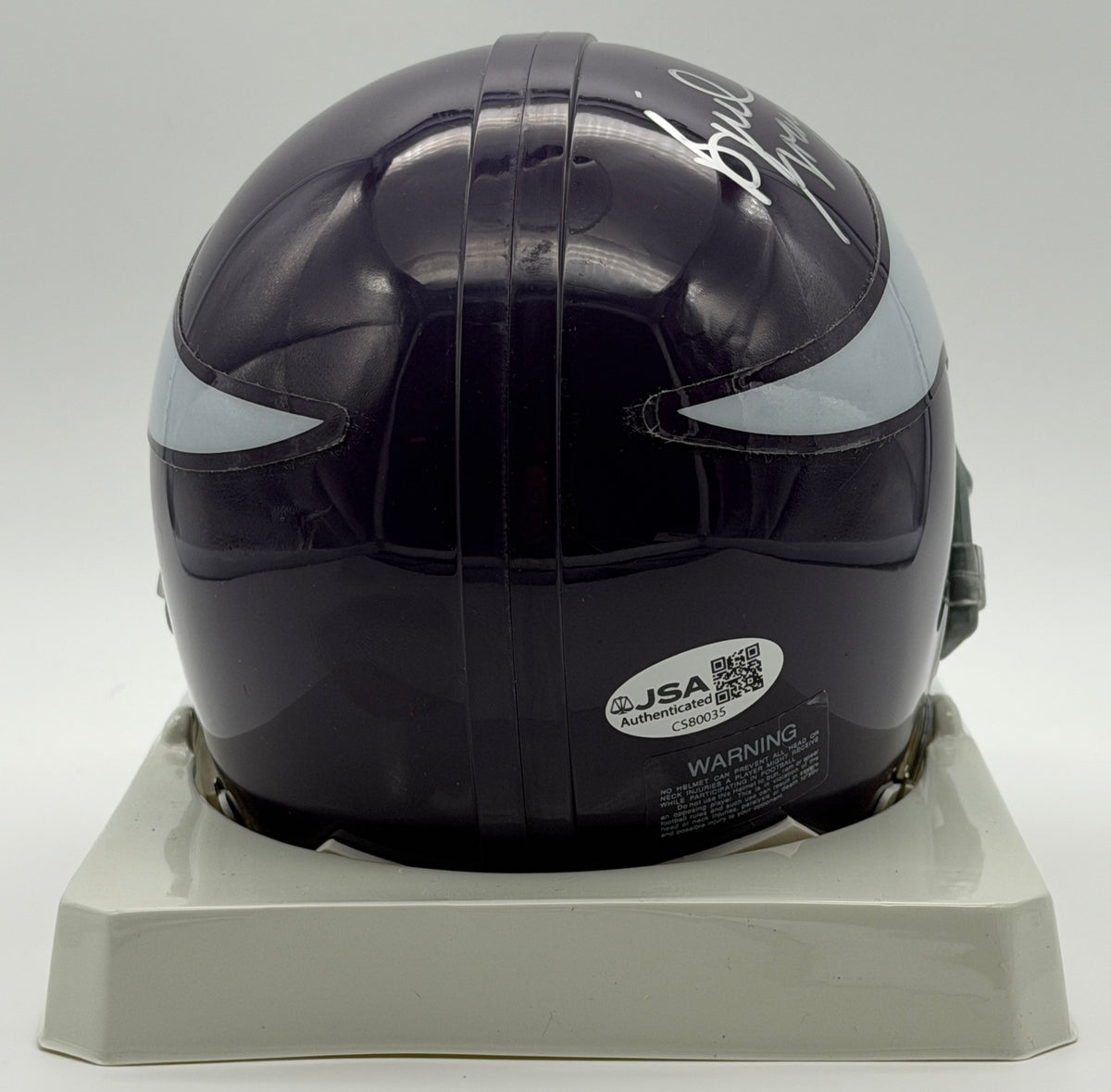 Bud Grant HOF Signed/Autographed Mini Helmet Minnesota Vikings JSA 214939