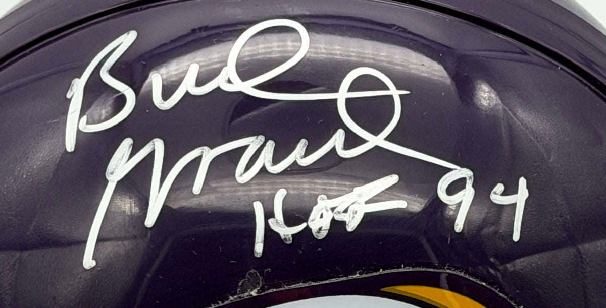 Bud Grant HOF Signed/Autographed Mini Helmet Minnesota Vikings JSA 214940