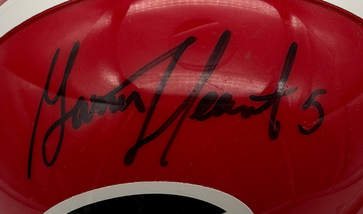 Garrison Hearst Signed/Autographed Mini Helmet Georgia Bulldogs JSA 214944