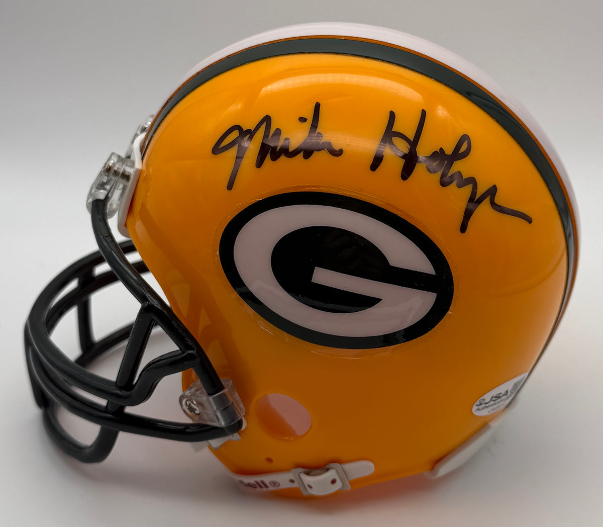 Mike Holmgren Signed/Autographed Mini Helmet Green Bay Packers JSA 214945