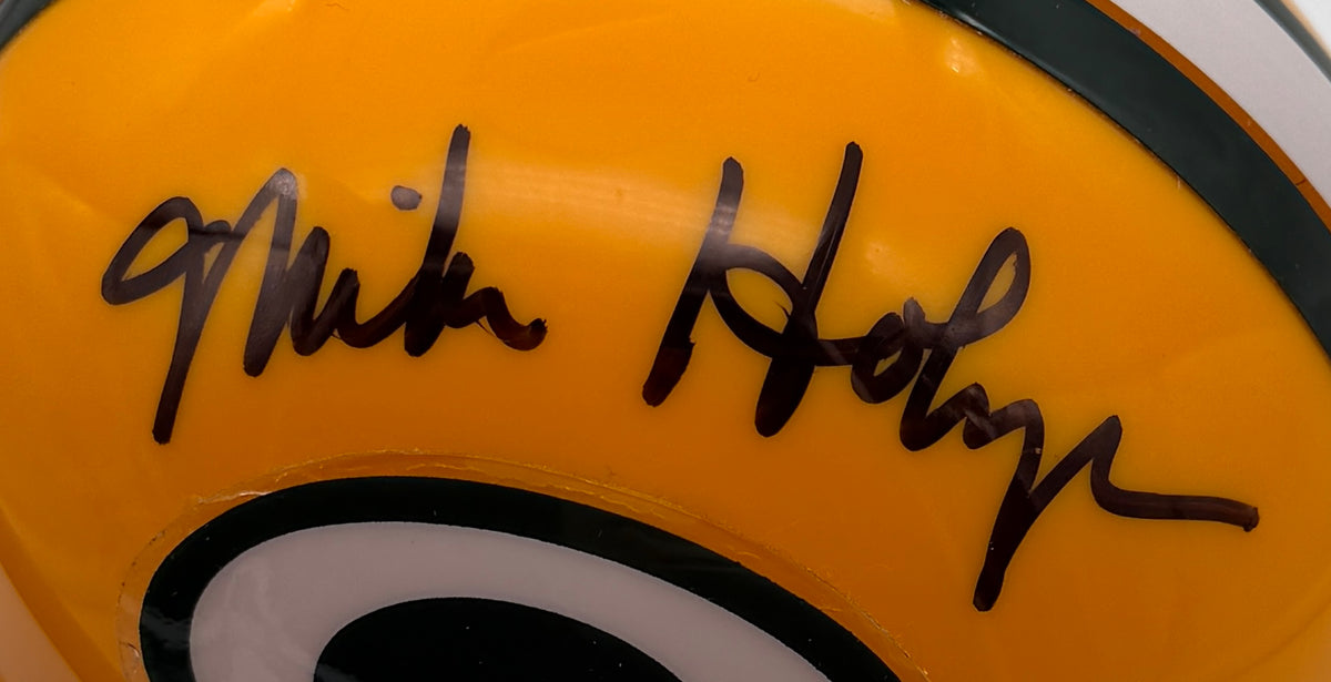 Mike Holmgren Signed/Autographed Mini Helmet Green Bay Packers JSA 214945