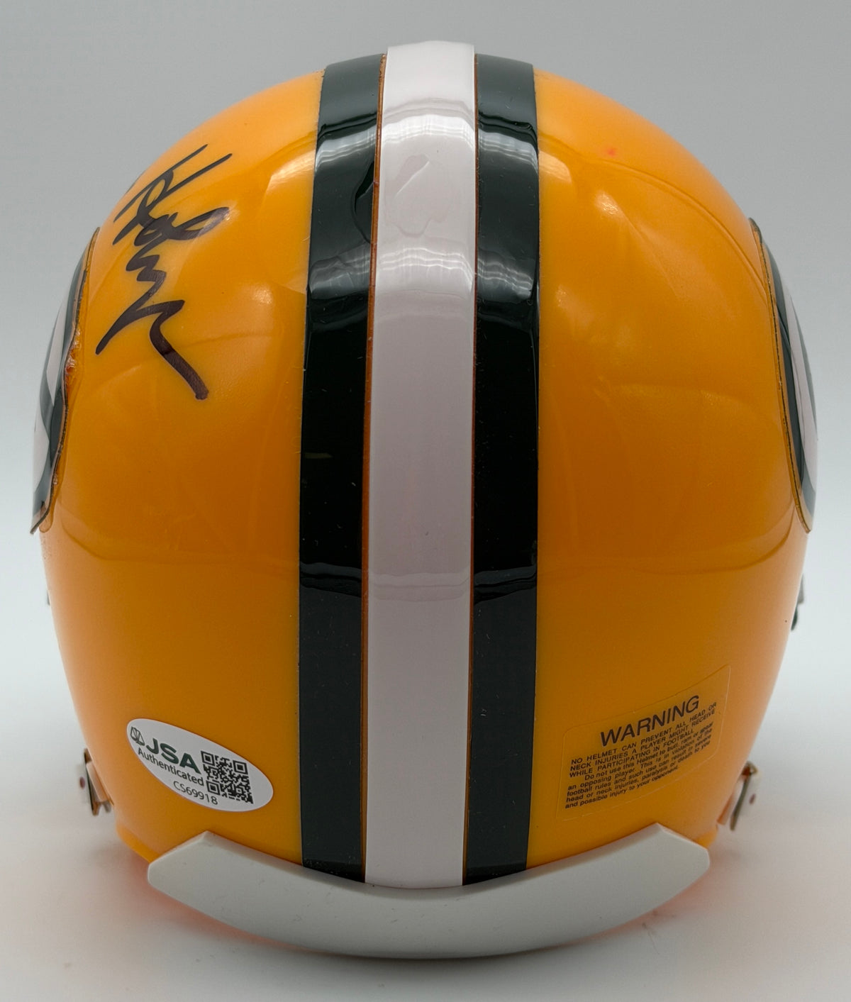 Mike Holmgren Signed/Autographed Mini Helmet Green Bay Packers JSA 214945