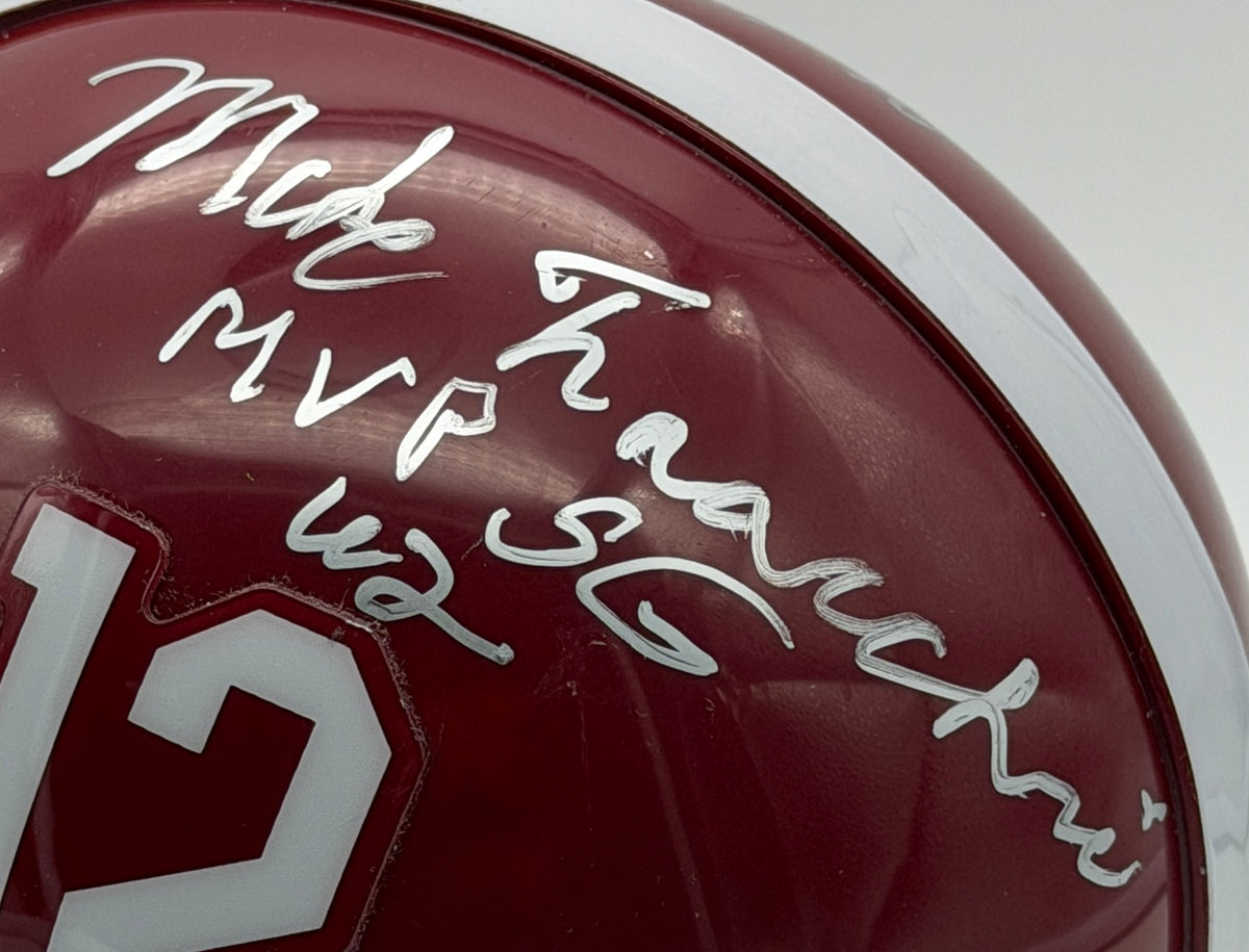 Mike Fracchia Signed/Autographed Mini Helmet Alabama Crimson Tide JSA 214946