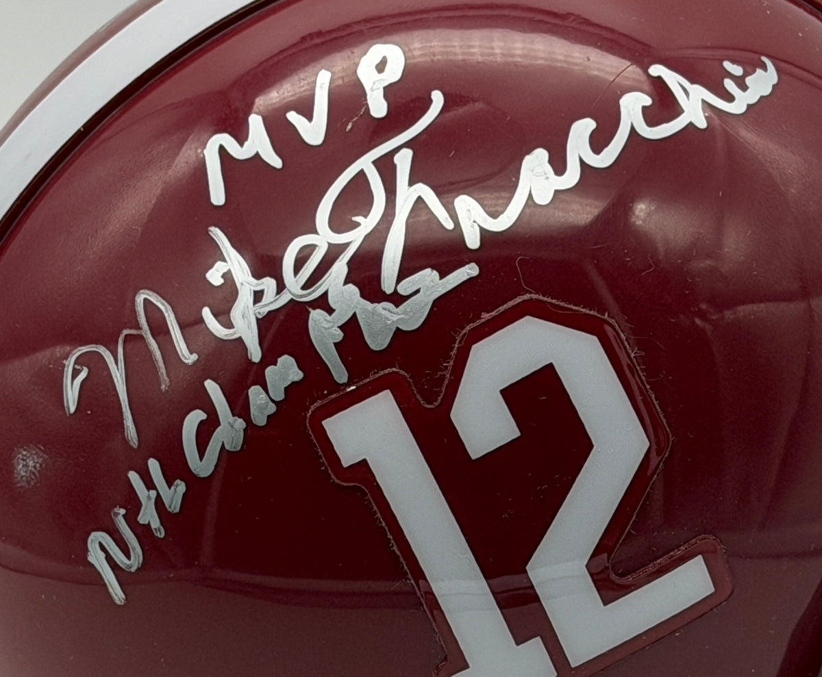 Mike Fracchia Signed/Autographed Mini Helmet Alabama Crimson Tide JSA 214946