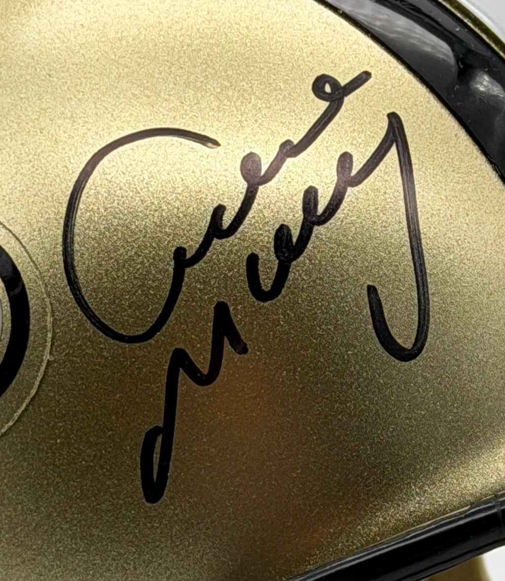 Archie Manning Signed/Autographed Mini Helmet New Orleans Saints JSA 214948