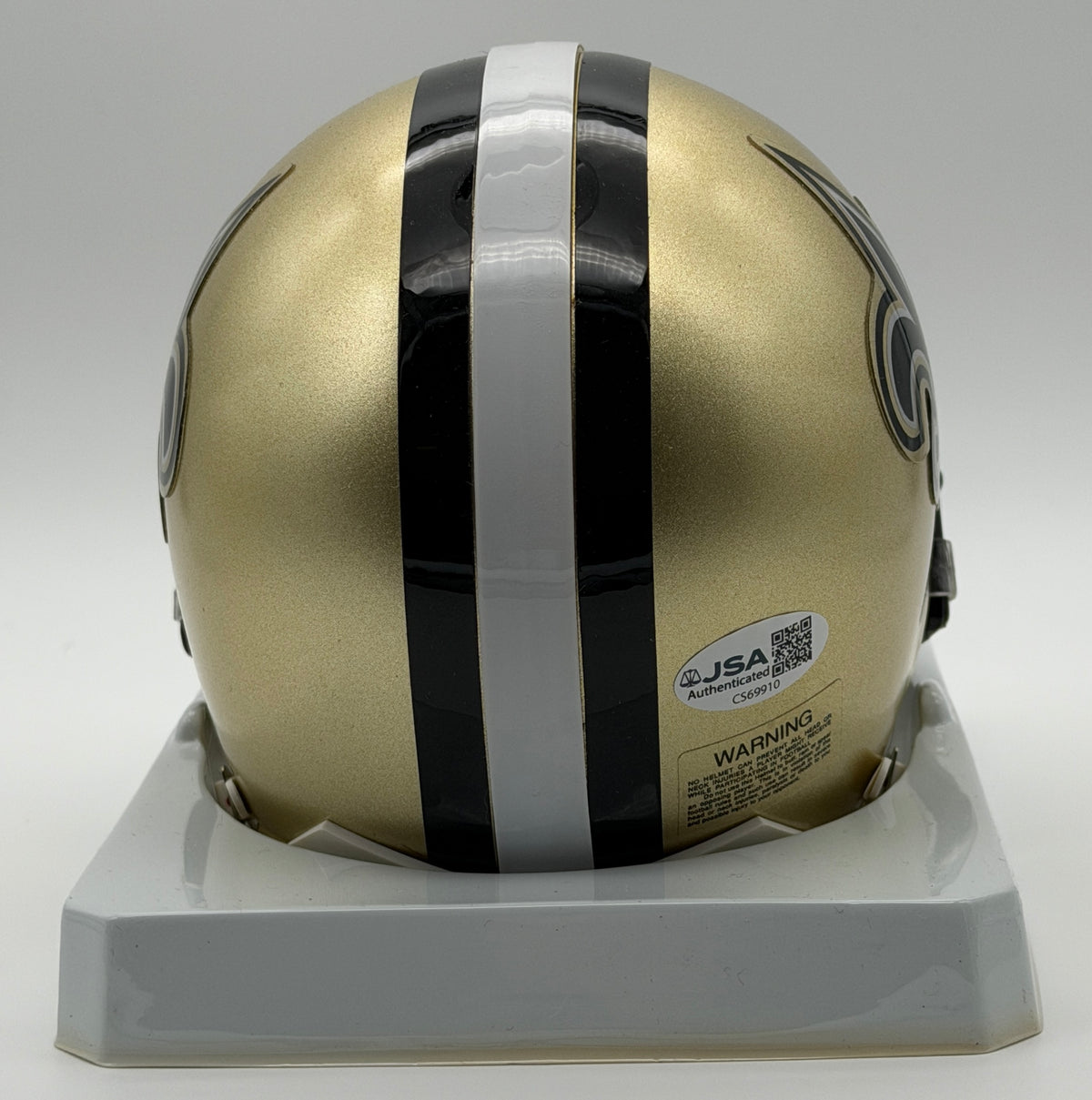 Archie Manning Signed/Autographed Mini Helmet New Orleans Saints JSA 214948