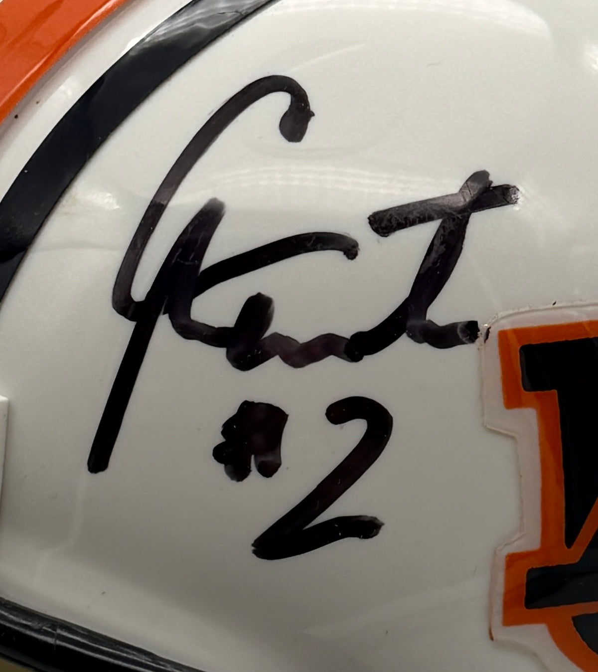 Cam Newton Signed/Autographed Mini Helmet Auburn Tigers JSA 214949