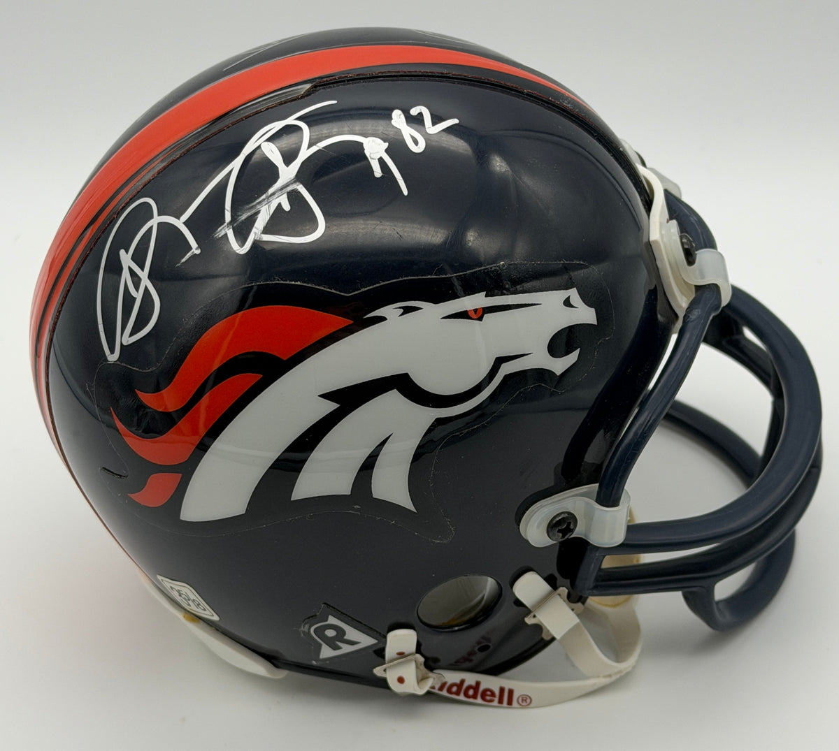 Shannon Sharpe HOF Signed/Autographed Mini Helmet Denver Broncos JSA 214951