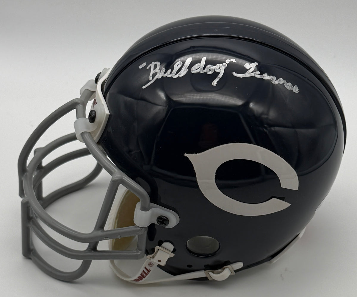 Bulldog Turner HOF Signed/Autographed Mini Helmet Chicago Bears JSA 214954