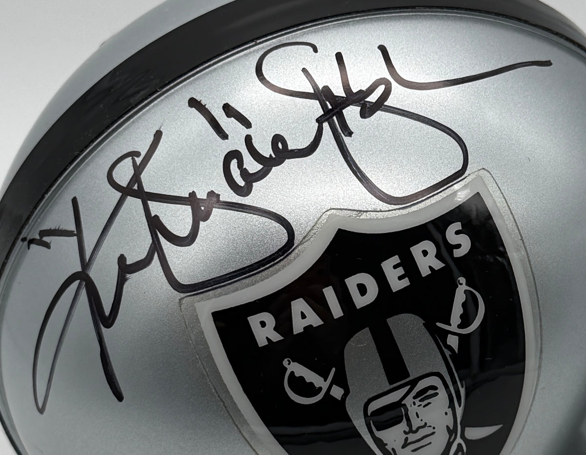 Ken Stabler HOF Signed/Autographed Mini Helmet Raiders JSA 214960