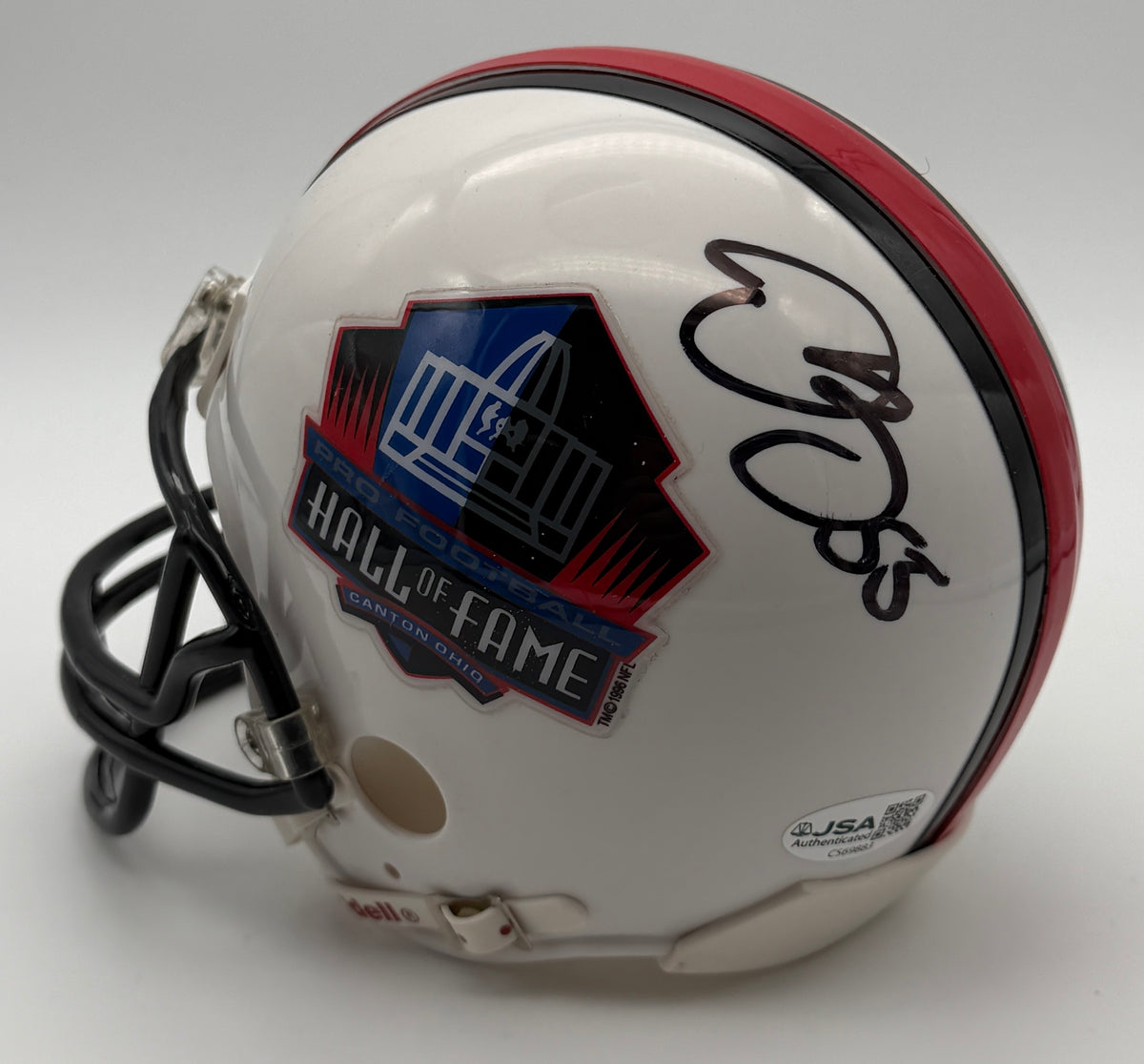 Derrick Brooks Signed/Autographed Mini Helmet NFL Hall of Fame HOF JSA 214964