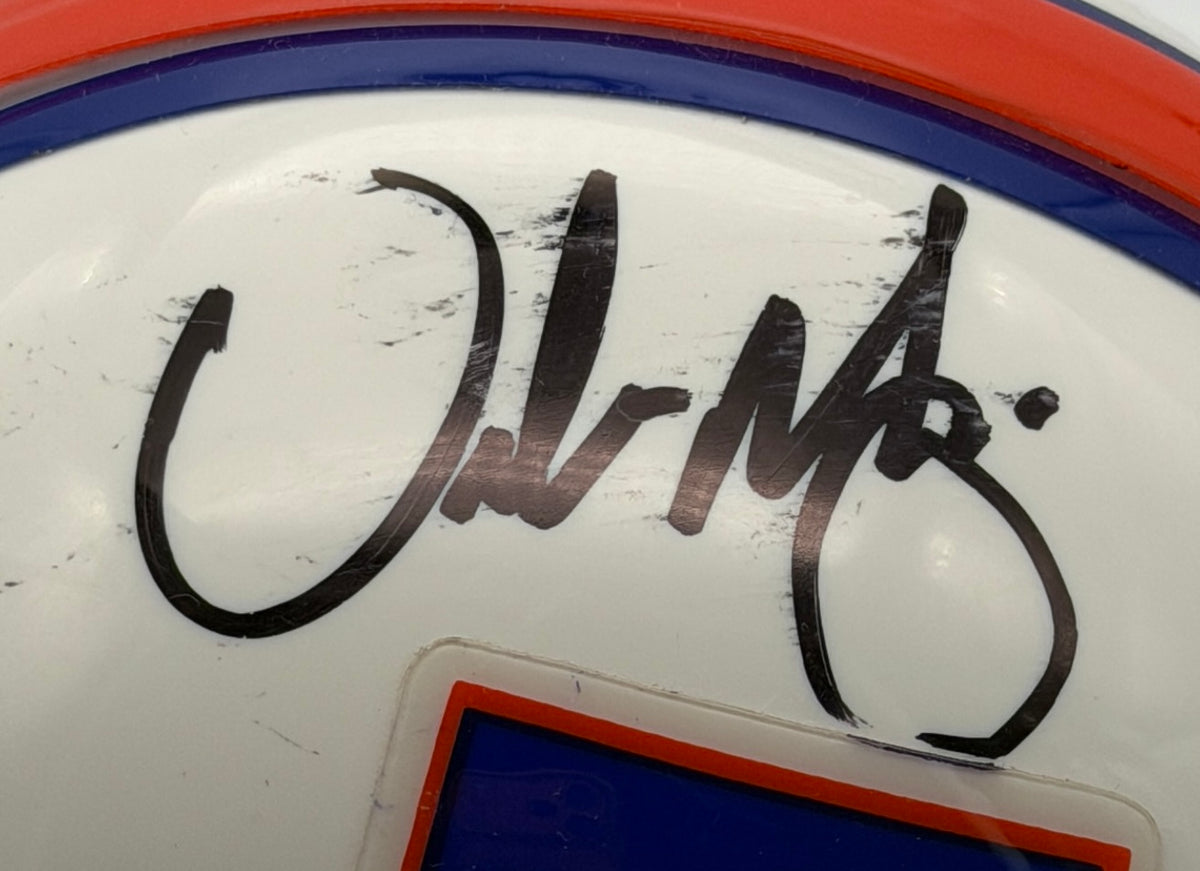 Urban Meyer Signed/Autographed Mini Helmet Florida Gators JSA 214965