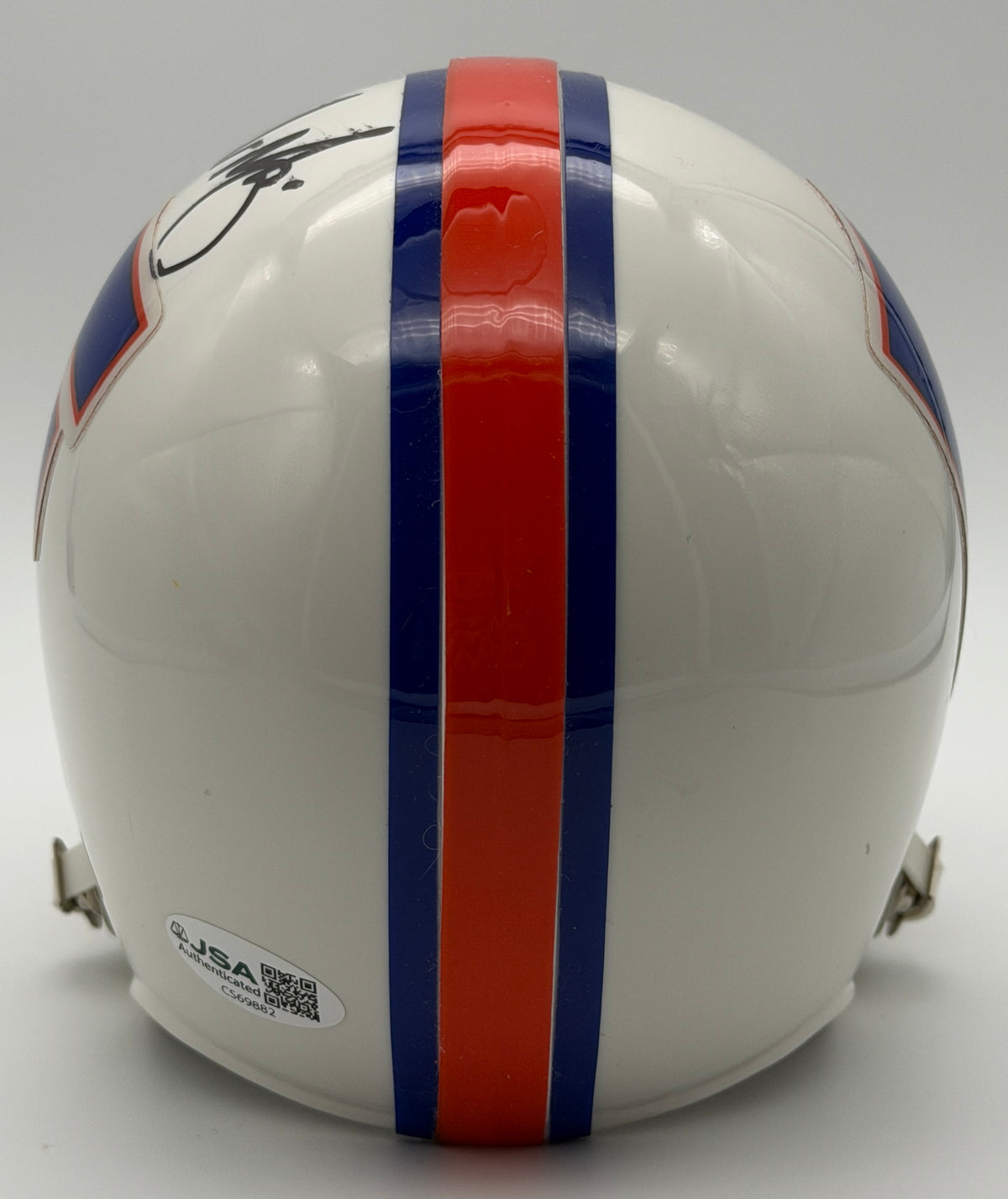 Urban Meyer Signed/Autographed Mini Helmet Florida Gators JSA 214965