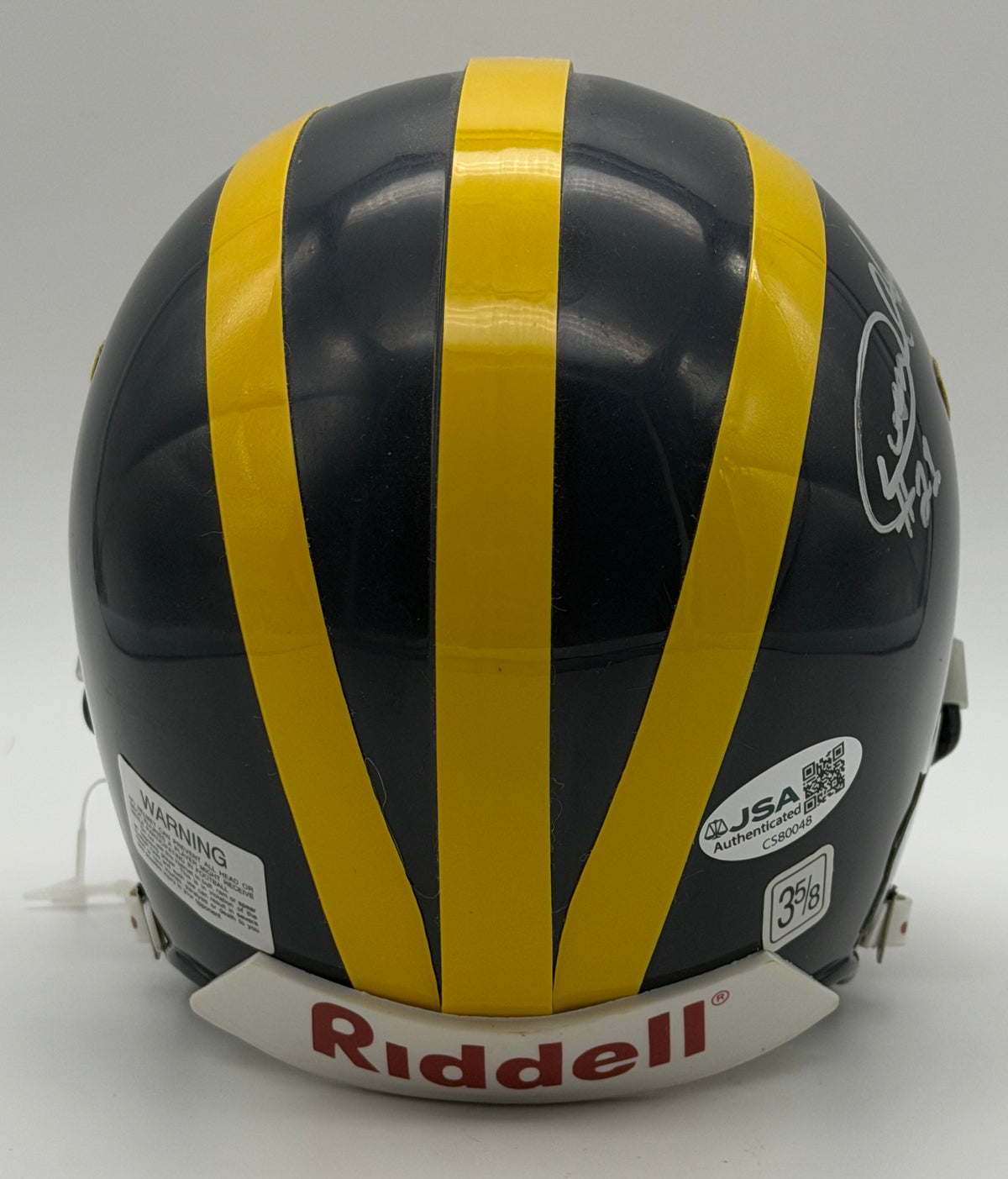 Desmond Howard Signed/Autographed Mini Helmet Michigan Wolverines JSA 214897