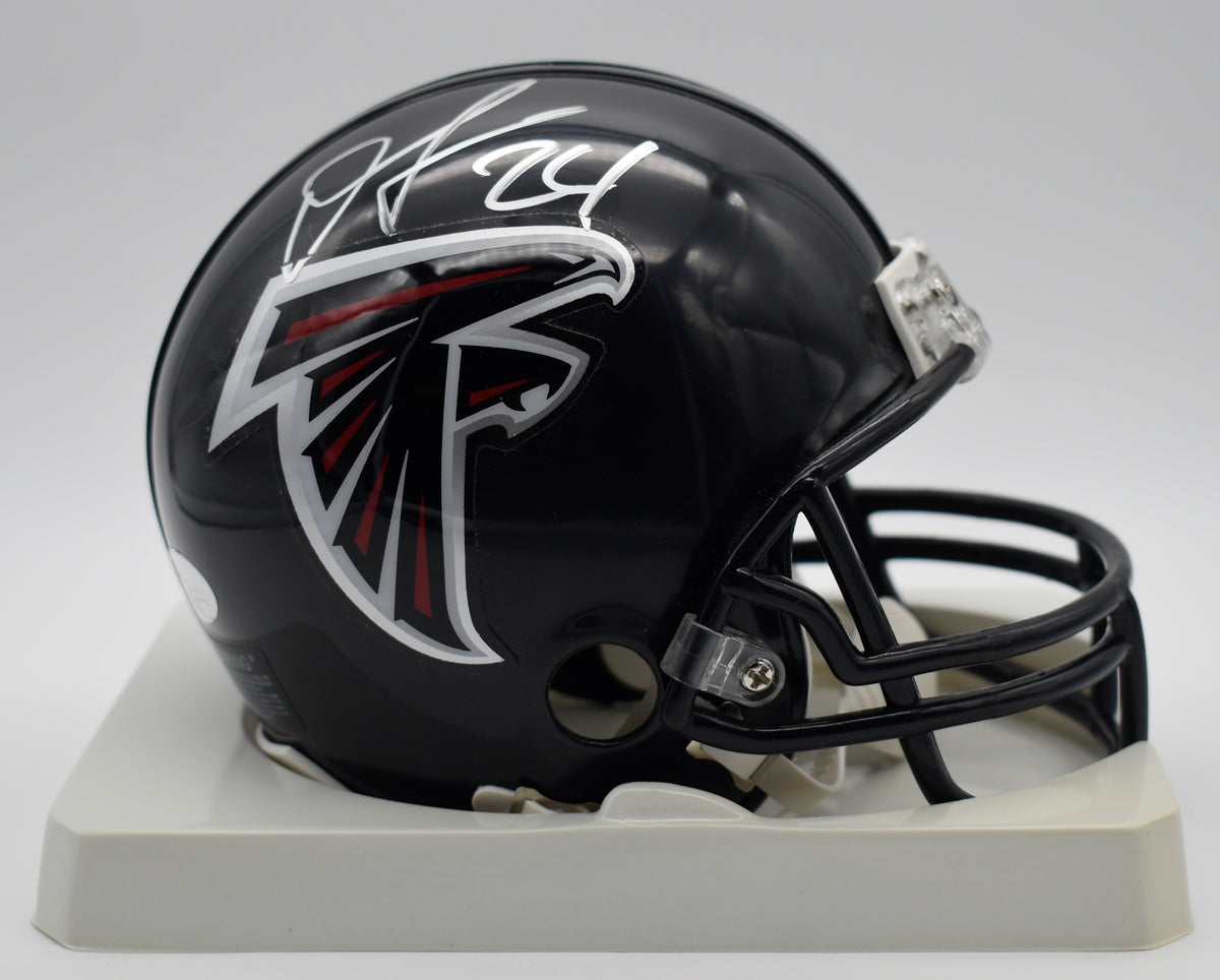 Devonta Freeman Atlanta Falcons Signed/Autographed Mini Helmet JSA 212282