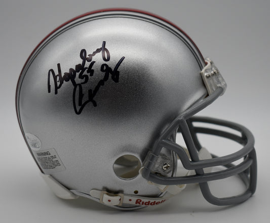 Hopalong Cassady Ohio State Signed/Autographed Mini Helmet JSA 212286
