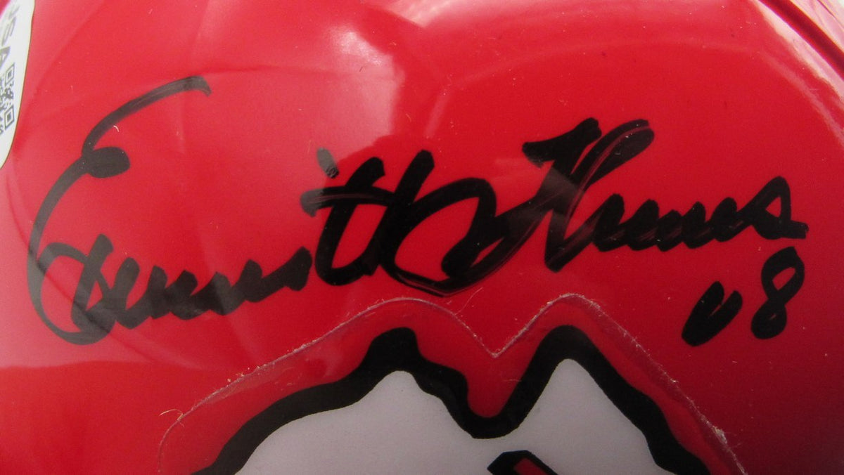 Emmitt Thomas Signed/Autographed Mini Helmet Kansas City Chiefs JSA 214344