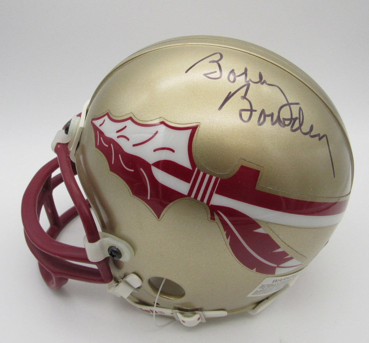 Bobby Bowden Signed/Autographed Mini Helmet Florida State JSA 214346