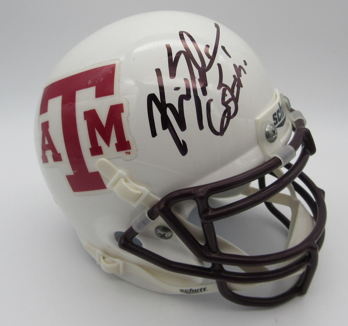 Kevin Sumlin Signed/Autographed Mini Helmet Texas A&M JSA 214349