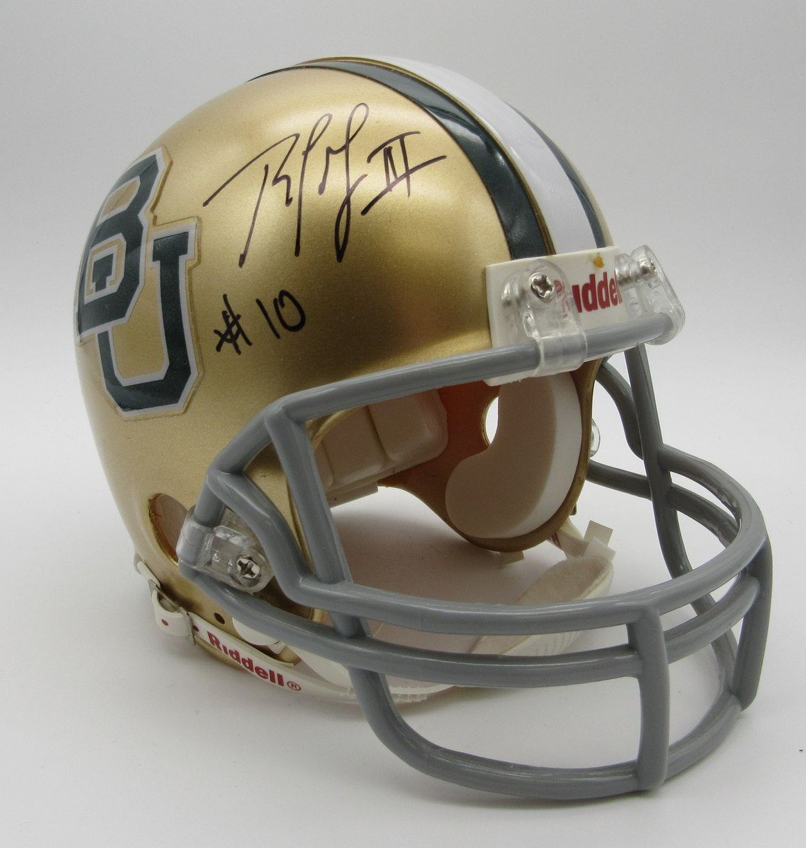 Robert Griffin III Signed/Autographed Mini Helmet Baylor JSA 214350