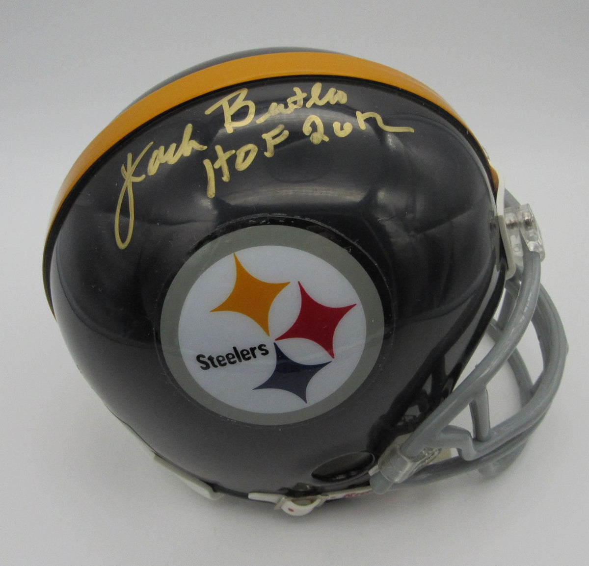 Jack Butler HOF Signed/Autographed Mini Helmet Steelers JSA 214354