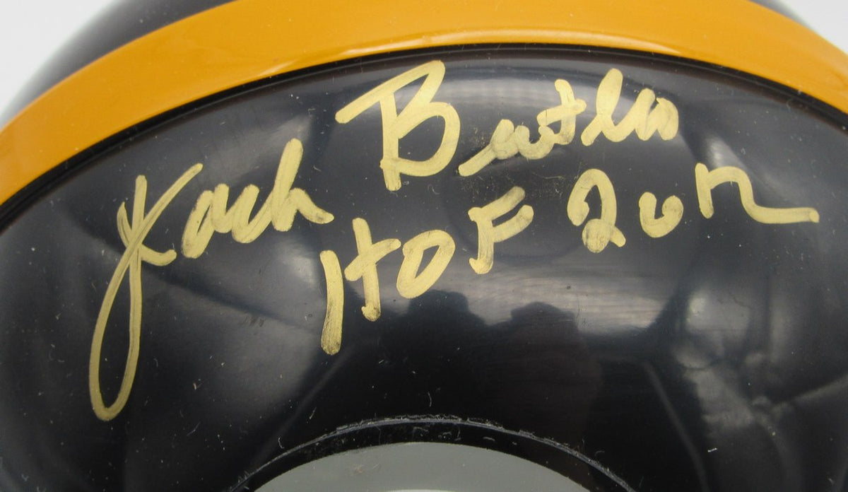 Jack Butler HOF Signed/Autographed Mini Helmet Steelers JSA 214354