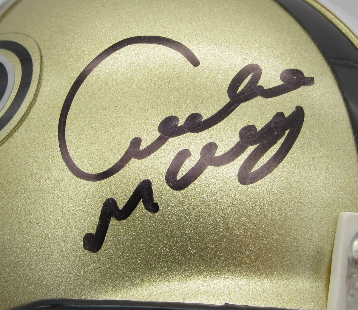 Archie Manning Signed/Autographed Mini Helmet Saints JSA 214355