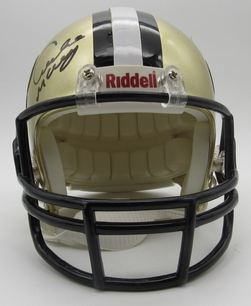 Archie Manning Signed/Autographed Mini Helmet Saints JSA 214355
