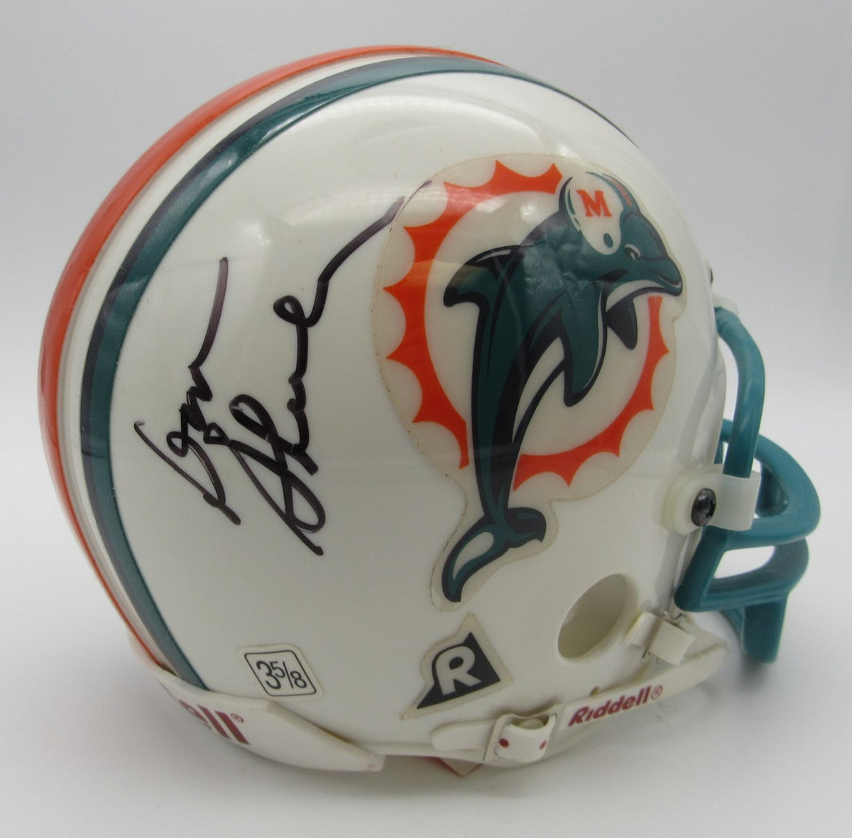 Don Shula HOF Signed/Autographed Mini Helmet Dolphins JSA 214358