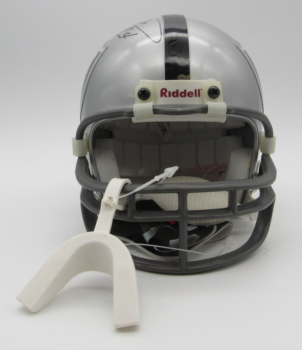 Charles Woodson HOF Signed/Autographed Mini Helmet Raiders JSA 214363