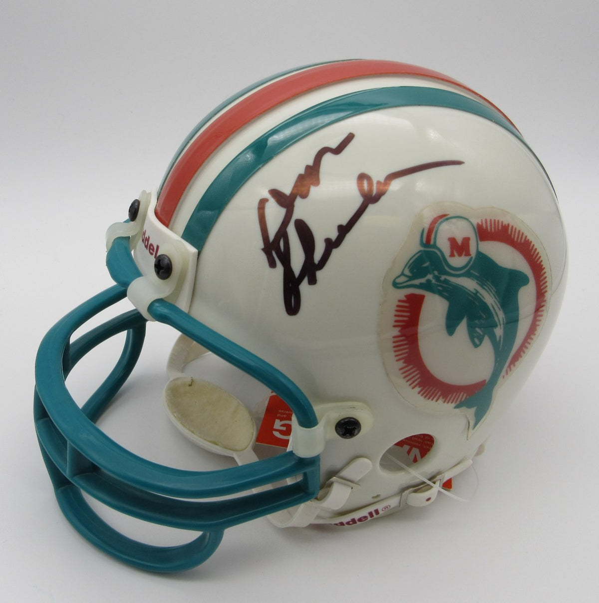 Don Shula HOF Signed/Autographed Mini Helmet Dolphins JSA 214364