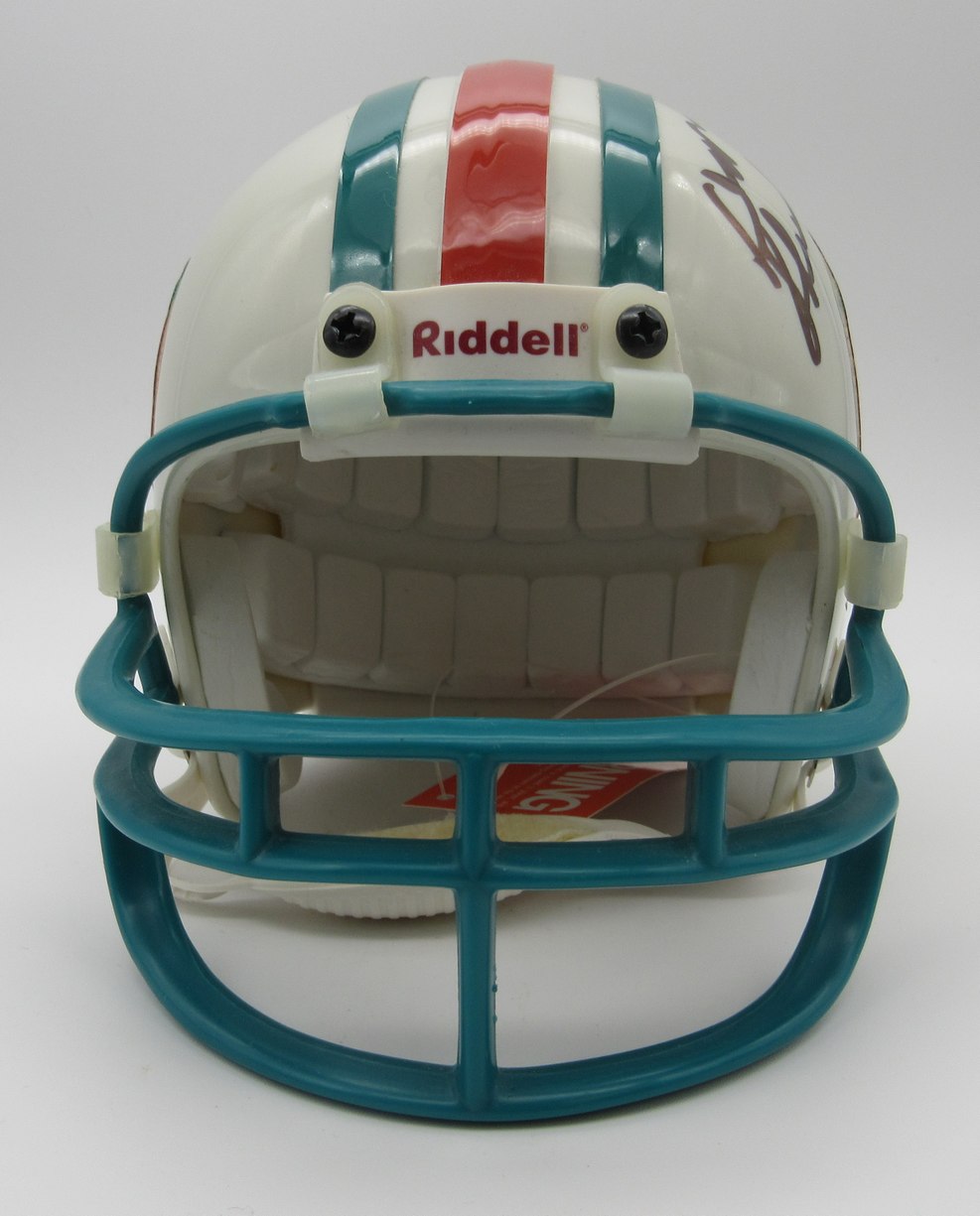 Don Shula HOF Signed/Autographed Mini Helmet Dolphins JSA 214364