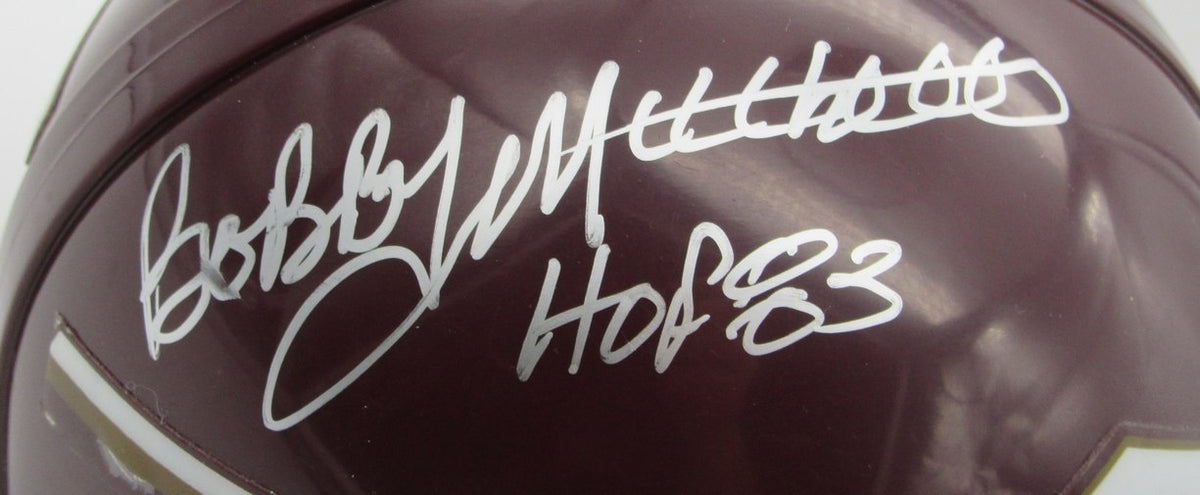 Bobby Mitchell HOF Signed/Autographed Mini Helmet Redskins JSA 214368