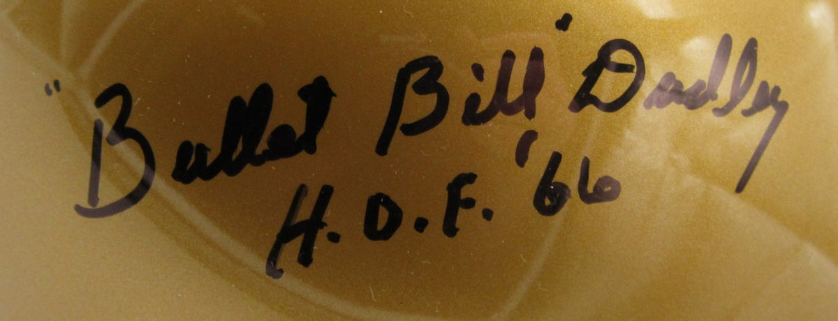 Bill Dudley HOF Signed/Autographed Mini Helmet Redskins JSA 214369