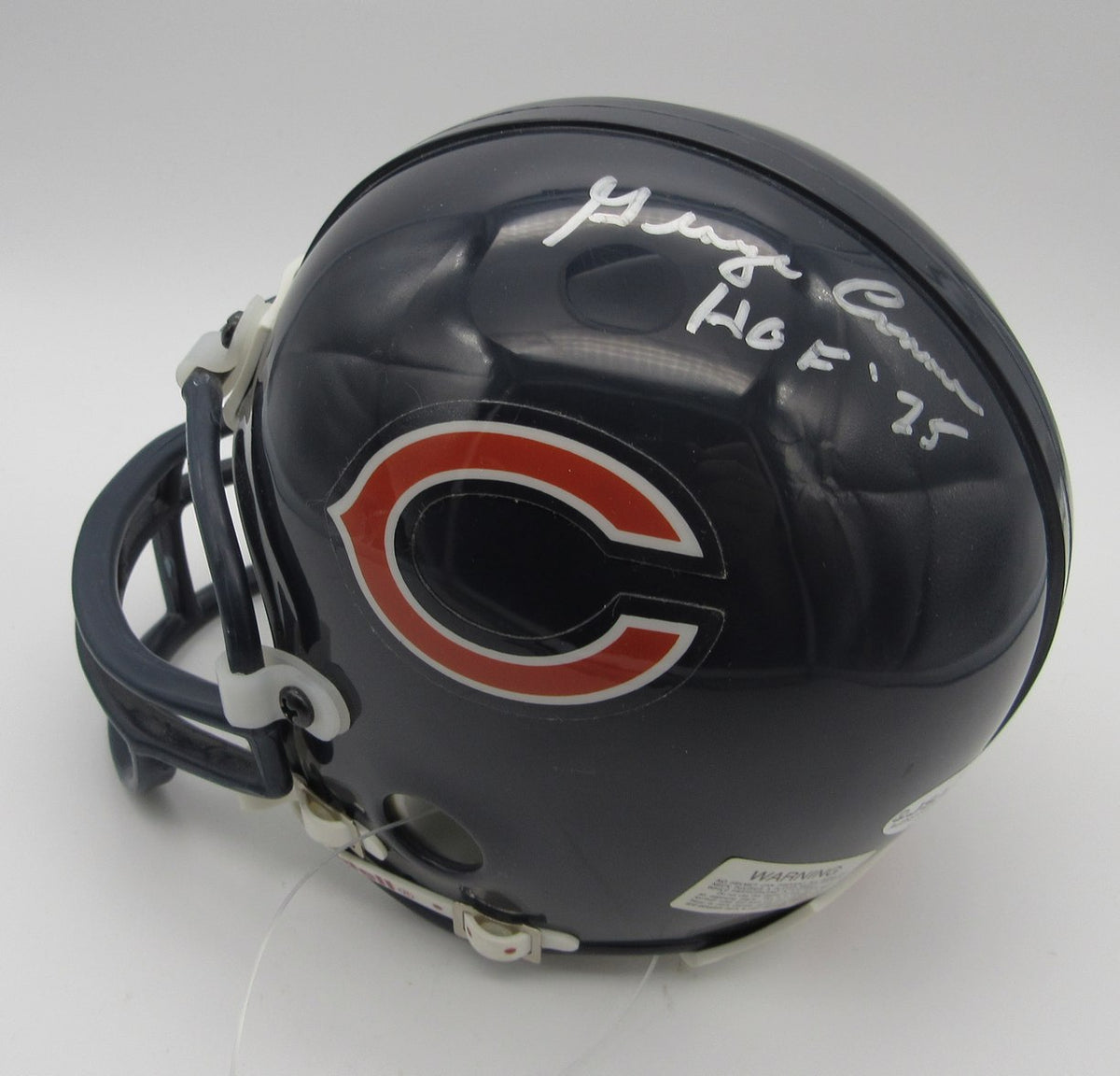 George Connor HOF Signed/Autographed Mini Helmet Bears JSA 214372