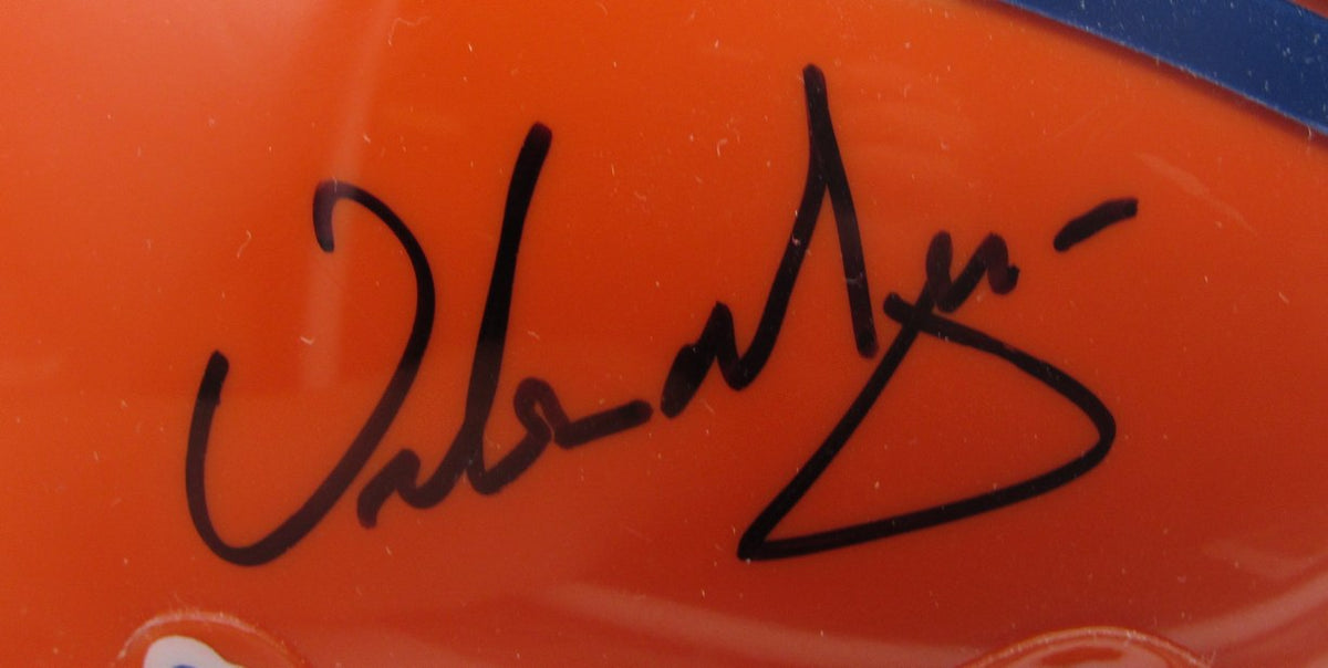 Urban Meyer Signed/Autographed Mini Helmet Florida Gators JSA 214373