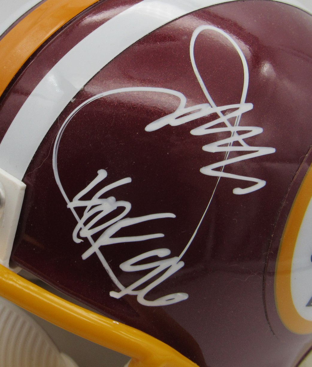 Joe Gibbs HOF Signed/Autographed Mini Helmet Redskins JSA 214374