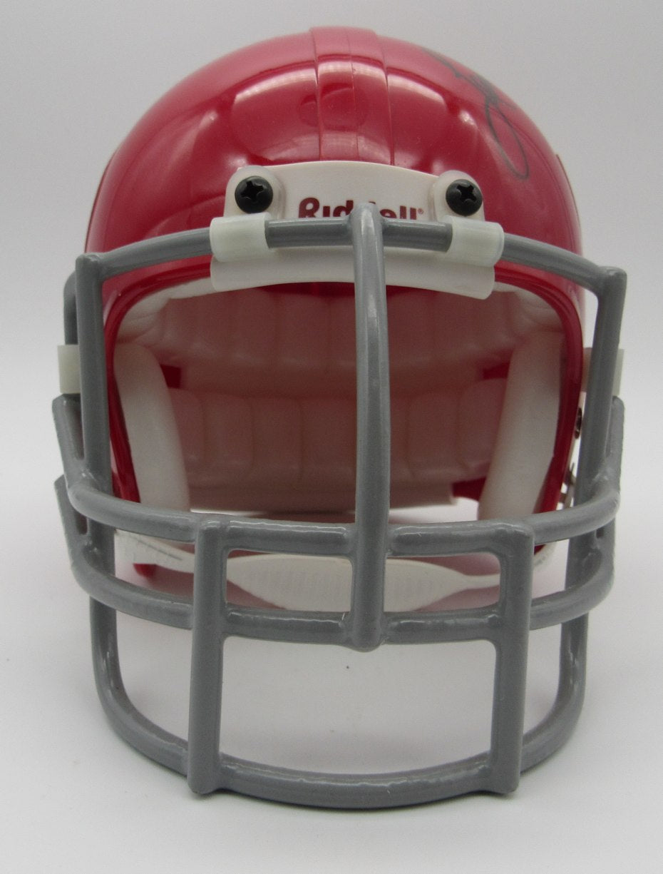 Len Dawson HOF Signed/Autographed Mini Helmet Dallas Texans JSA 214375