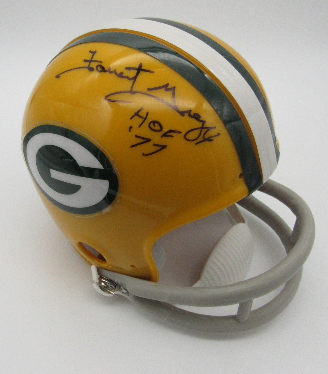 Forrest Gregg HOF Signed/Autographed Mini Helmet Packers JSA 214376
