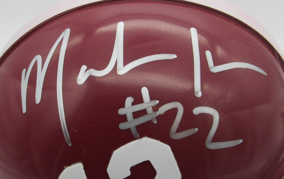 Mark Ingram & Greg McElroy Signed/Autographed Mini Helmet Alabama JSA 214378