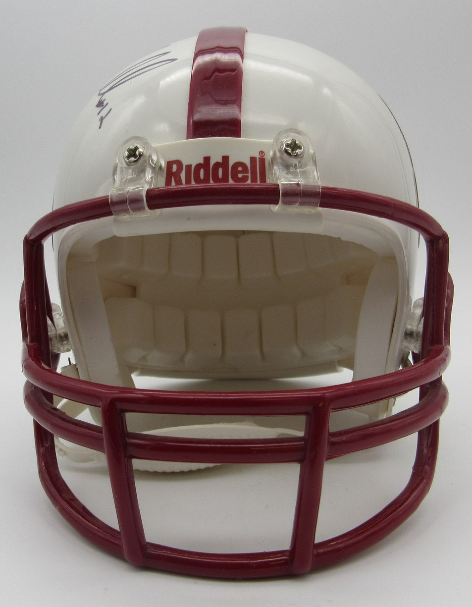 Andrew Luck Signed/Autographed Mini Helmet Stanford JSA 214382