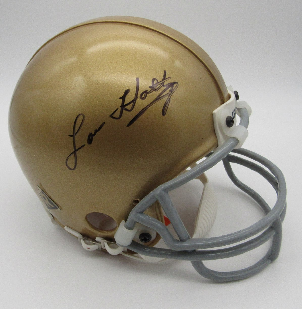 Lou Holtz Signed/Autographed Mini Helmet Notre Dame JSA 214385